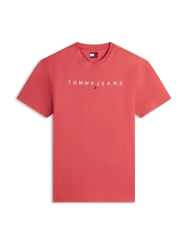 Tommy Jeans Tommy Jeans Majica  svijetlocrvena / bijela