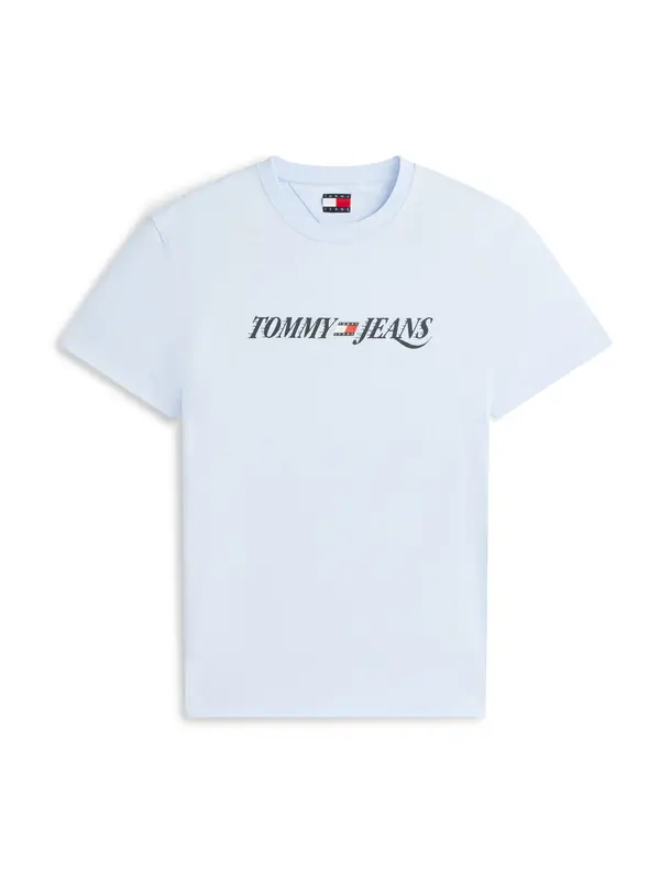 Tommy Jeans Tommy Jeans Majica  svijetloplava / crvena / crna / bijela