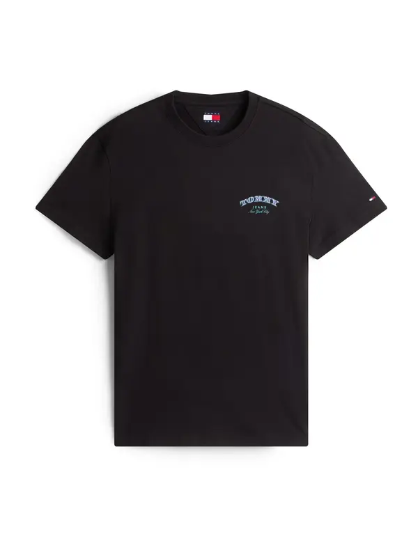 Tommy Jeans Tommy Jeans Majica  svijetloplava / menta / tamno crvena / crna