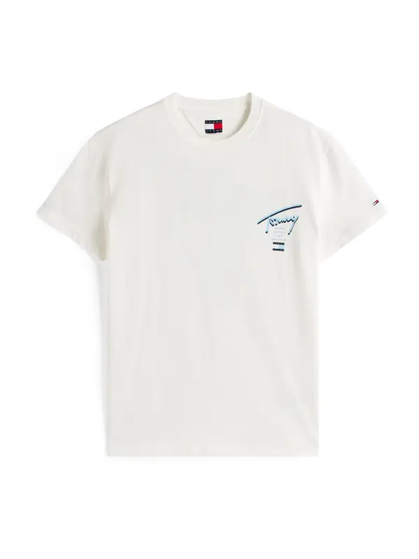 Tommy Jeans Tommy Jeans Majica  svijetloplava / tamno plava / bijela