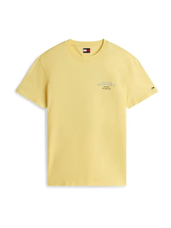 Tommy Jeans Tommy Jeans Majica  svijetloplava / žuta / crna / bijela