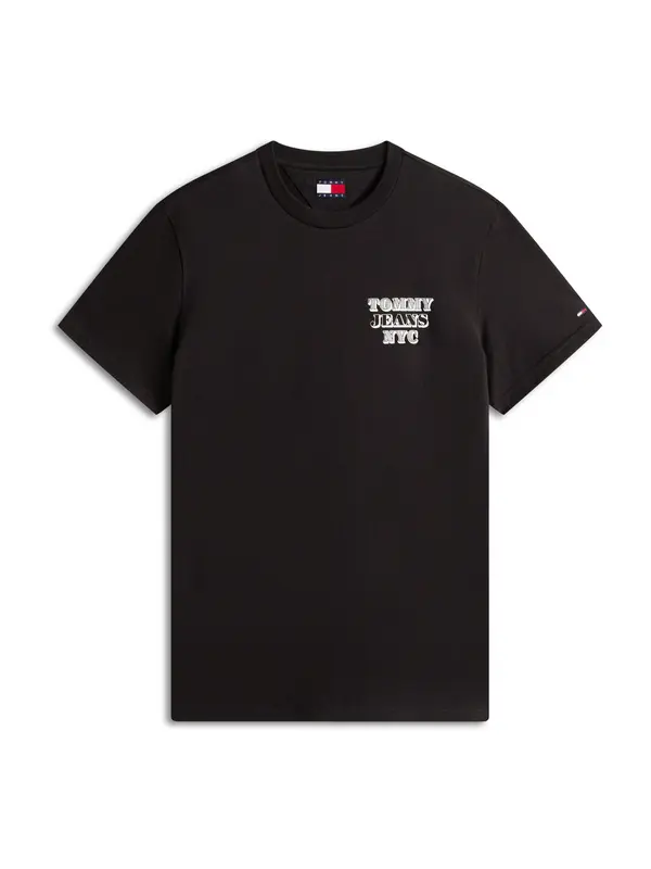 Tommy Jeans Tommy Jeans Majica  svijetlosiva / crna / bijela