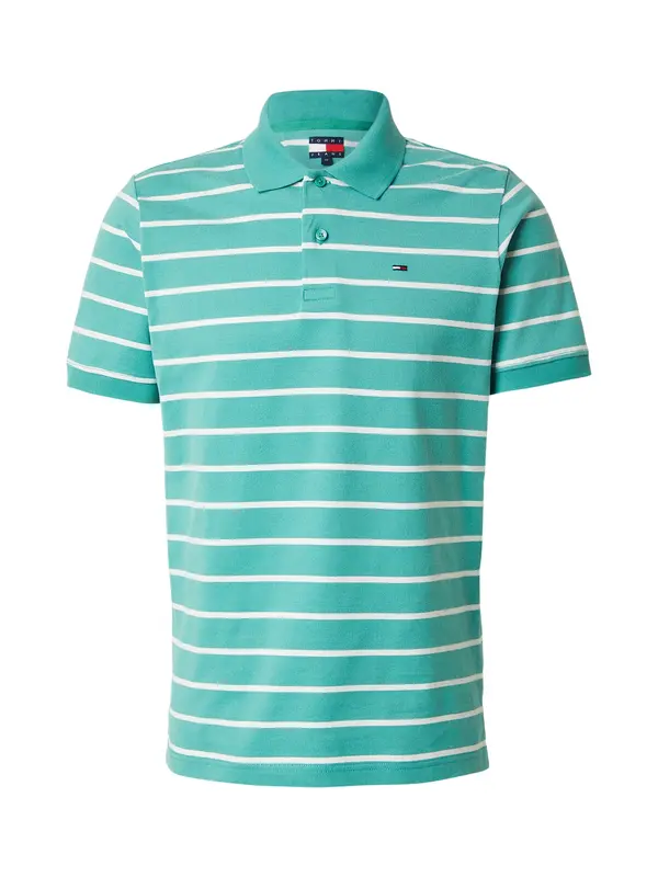 Tommy Jeans Tommy Jeans Majica  svijetlozelena / bijela