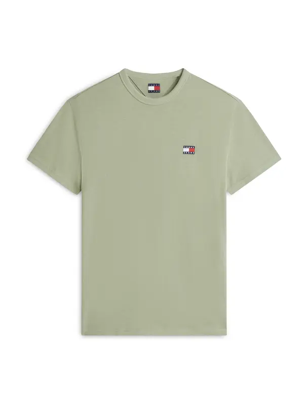Tommy Jeans Tommy Jeans Majica  svijetlozelena / svijetlo crvena / bijela