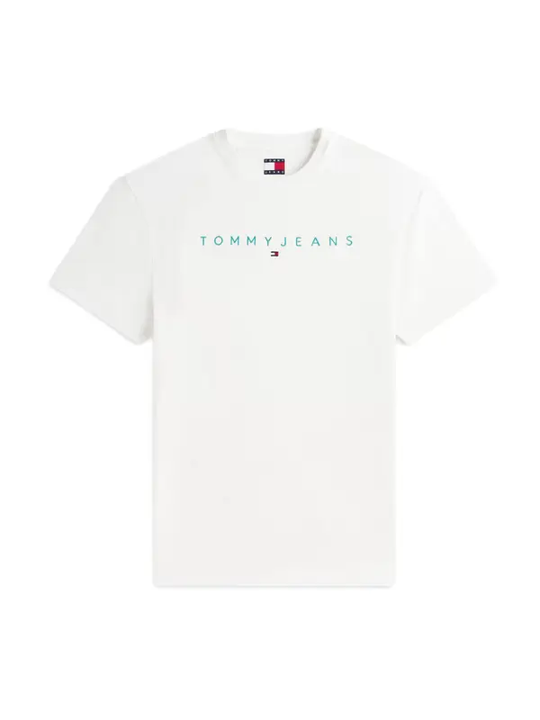 Tommy Jeans Tommy Jeans Majica  tirkiz / bijela