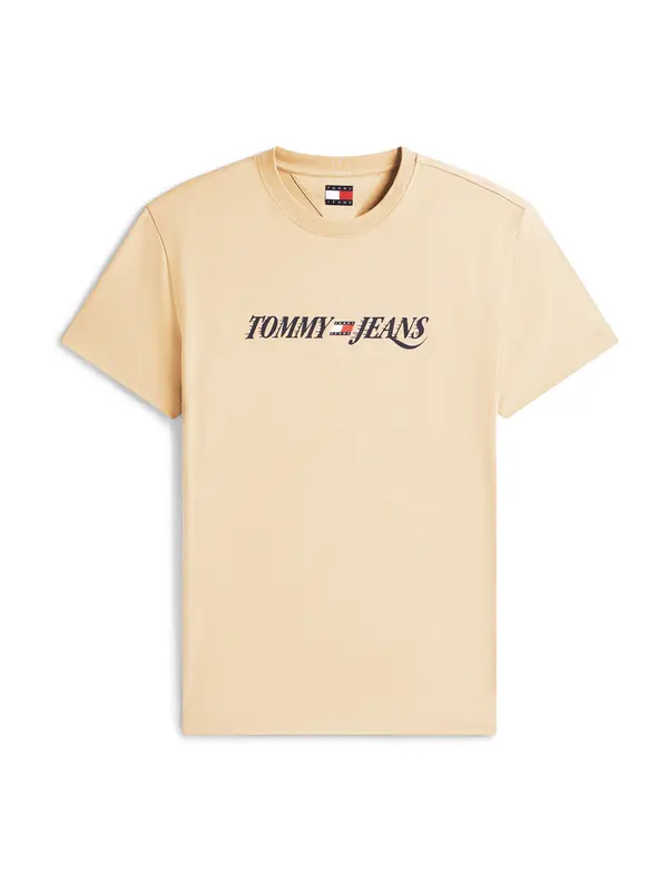 Tommy Jeans Tommy Jeans Majica 'VINTAGE'  bež / crna