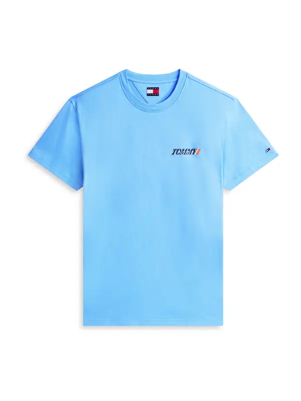 Tommy Jeans Tommy Jeans Majica 'VINTAGE'  bež / plava / mornarsko plava / narančasta