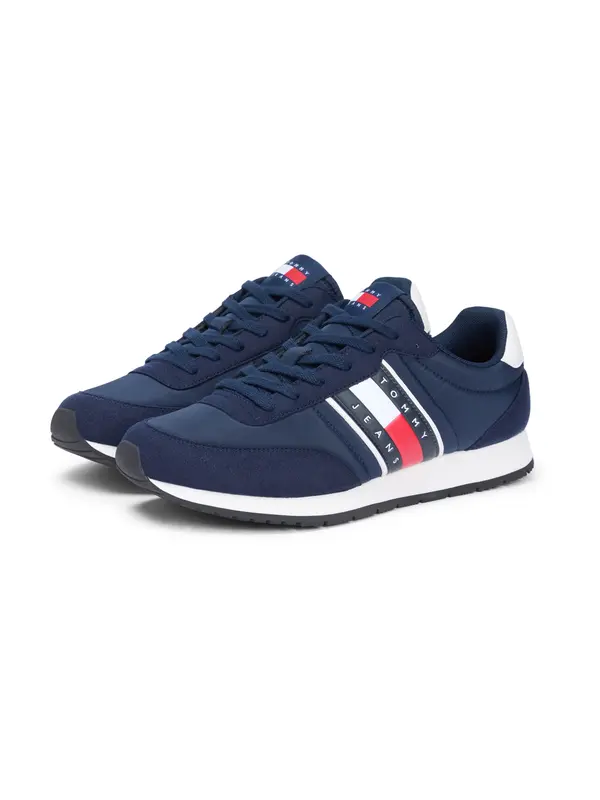 Tommy Jeans Tommy Jeans Niske tenisice 'CLASSIC'  mornarsko plava / crvena / bijela