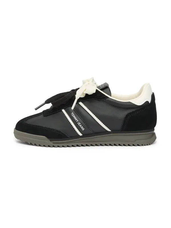 Tommy Jeans Tommy Jeans Niske tenisice  crna / bijela