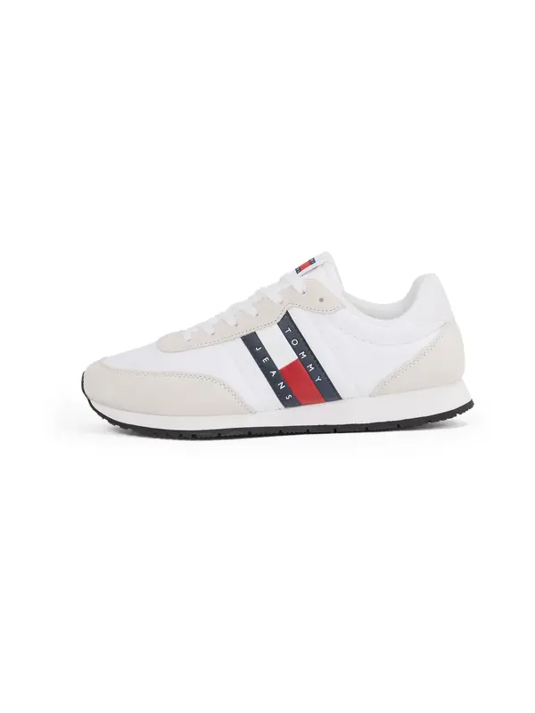 Tommy Jeans Tommy Jeans Niske tenisice 'Essential'  mornarsko plava / crvena / bijela / prljavo bijela