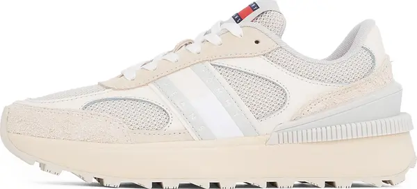 Tommy Jeans Tommy Jeans Niske tenisice 'TECH RUNNER'  boja pijeska / svijetlobež / mornarsko plava / bijela