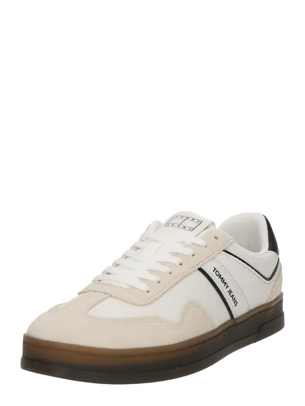 Tommy Jeans Tommy Jeans Niske tenisice 'THE GREENWICH'  ecru/prljavo bijela / crna / bijela