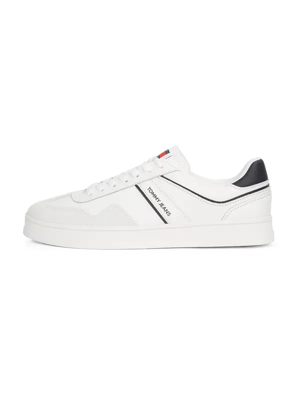Tommy Jeans Tommy Jeans Niske tenisice 'The Greenwich'  ecru/prljavo bijela / tamno plava / crvena / crna