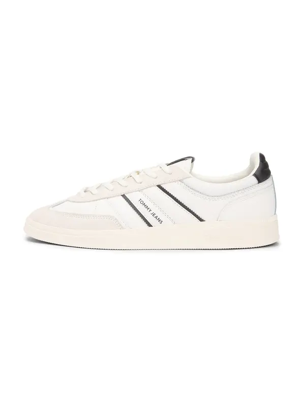 Tommy Jeans Tommy Jeans Niske tenisice 'THE GREENWICH EDGE'  crna / bijela / vuneno bijela