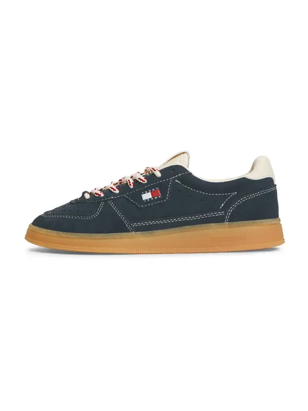 Tommy Jeans Tommy Jeans Niske tenisice 'The Greenwich'  svijetlobež / morsko plava