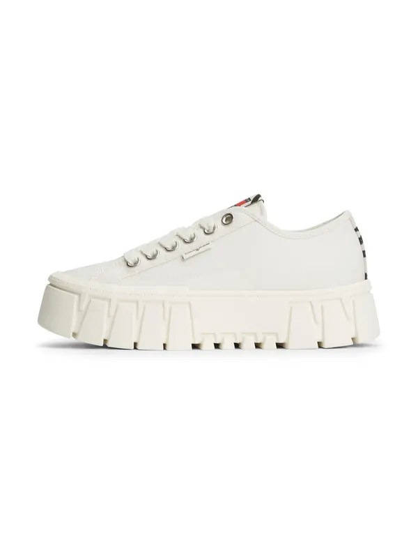 Tommy Jeans Tommy Jeans Niske tenisice 'Zebra'  bijela