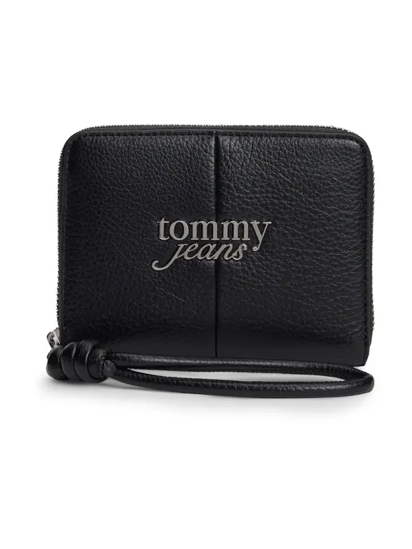 Tommy Jeans Tommy Jeans Novčanik 'Bold'  crna / srebro