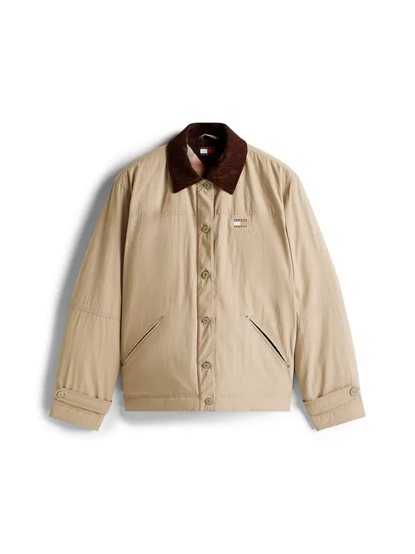 Tommy Jeans Tommy Jeans Prijelazna jakna  bež / smeđa