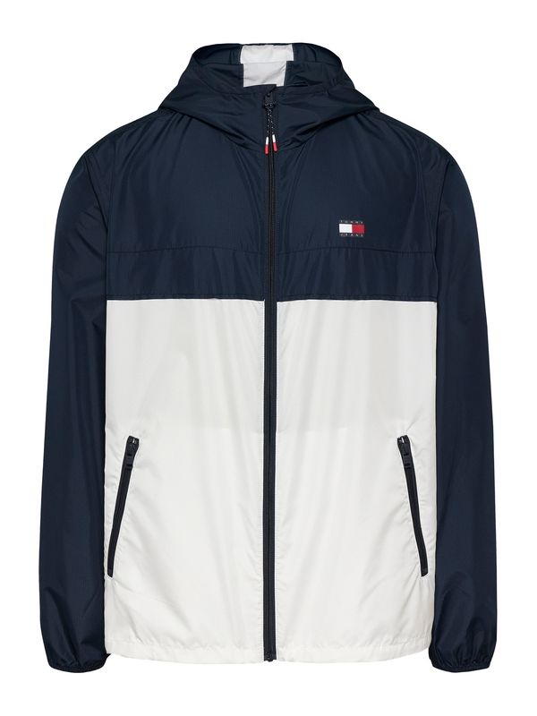 Tommy Jeans Tommy Jeans Prijelazna jakna 'CHICAGO'  mornarsko plava / bijela