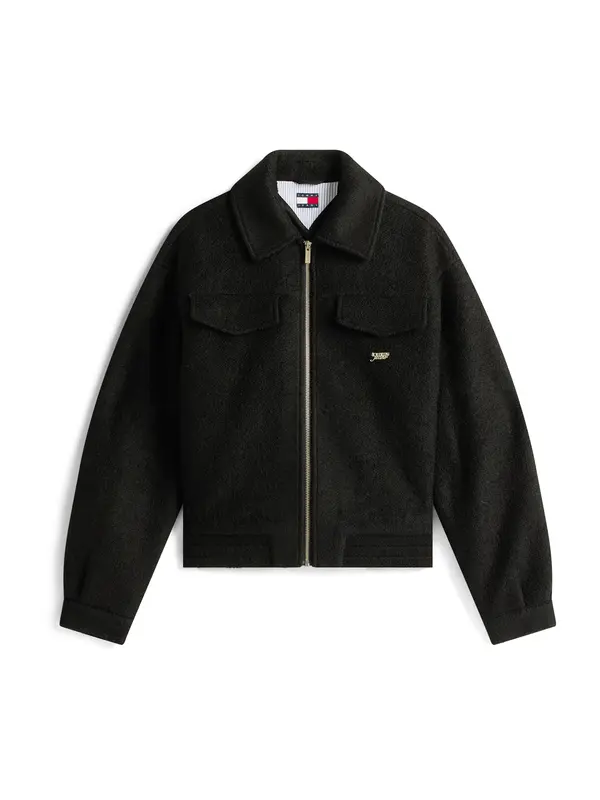 Tommy Jeans Tommy Jeans Prijelazna jakna  crna