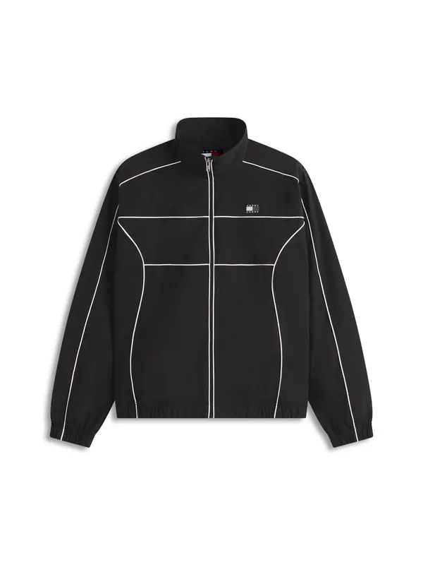 Tommy Jeans Tommy Jeans Prijelazna jakna  crna / bijela