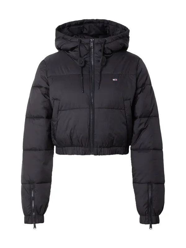 Tommy Jeans Tommy Jeans Prijelazna jakna  crna