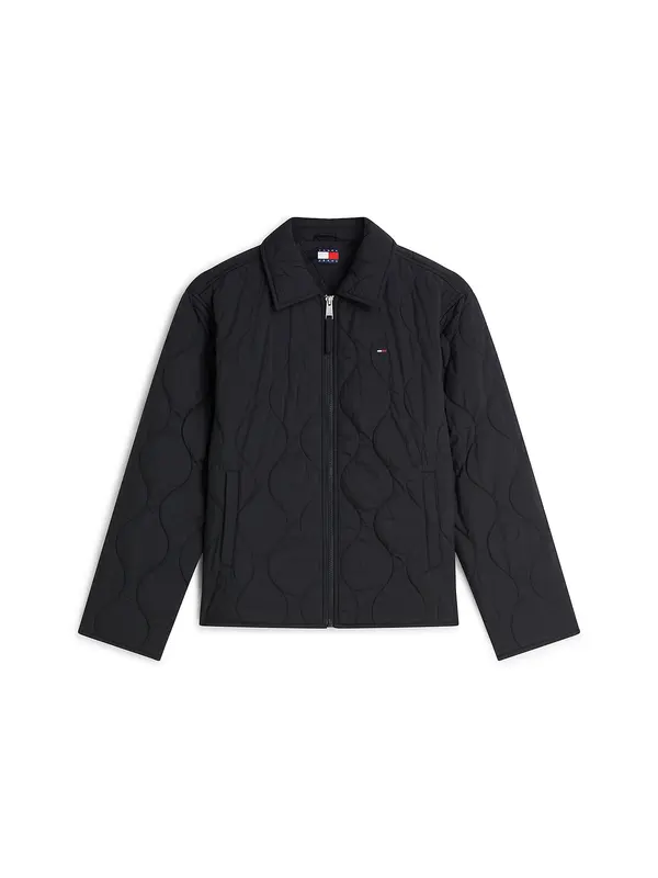 Tommy Jeans Tommy Jeans Prijelazna jakna  crna