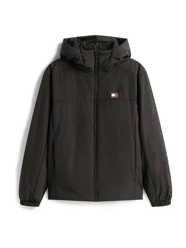 Tommy Jeans Tommy Jeans Prijelazna jakna  crvena / crna / bijela
