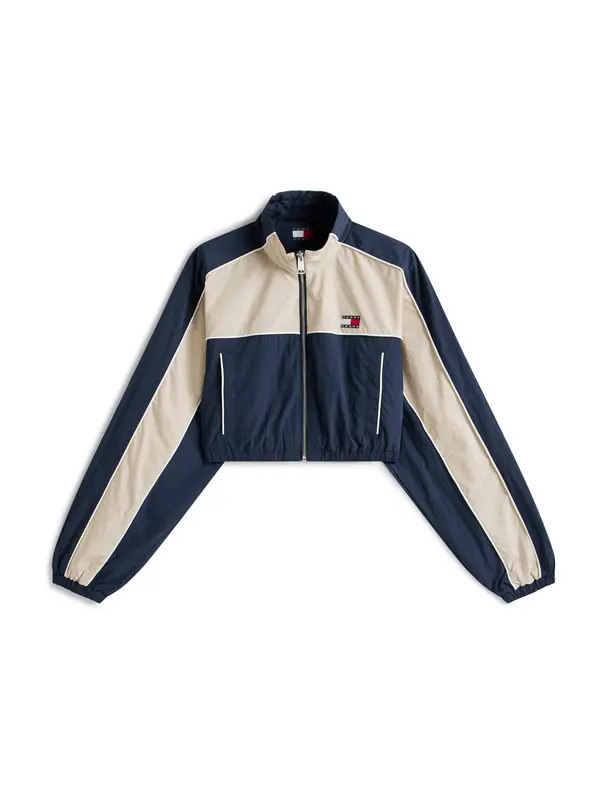 Tommy Jeans Tommy Jeans Prijelazna jakna  ecru/prljavo bijela / plava / crvena / bijela