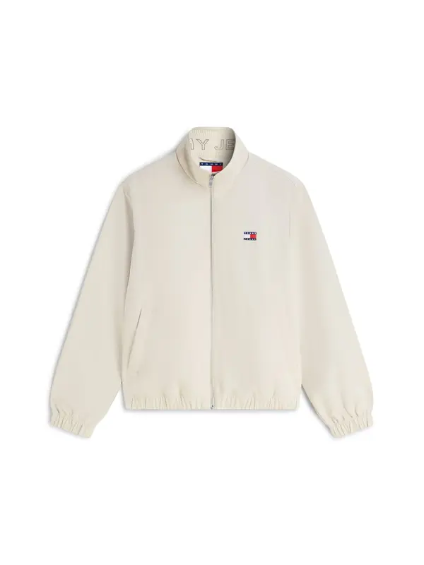 Tommy Jeans Tommy Jeans Prijelazna jakna 'ESSENTIAL'  bež / crvena / bijela