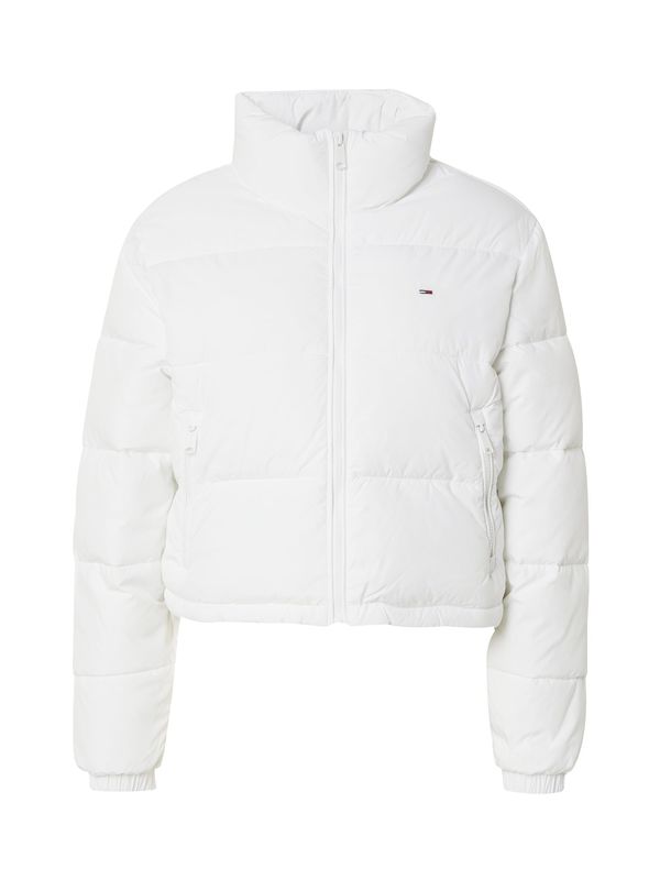 Tommy Jeans Tommy Jeans Prijelazna jakna 'ESSENTIAL'  bijela