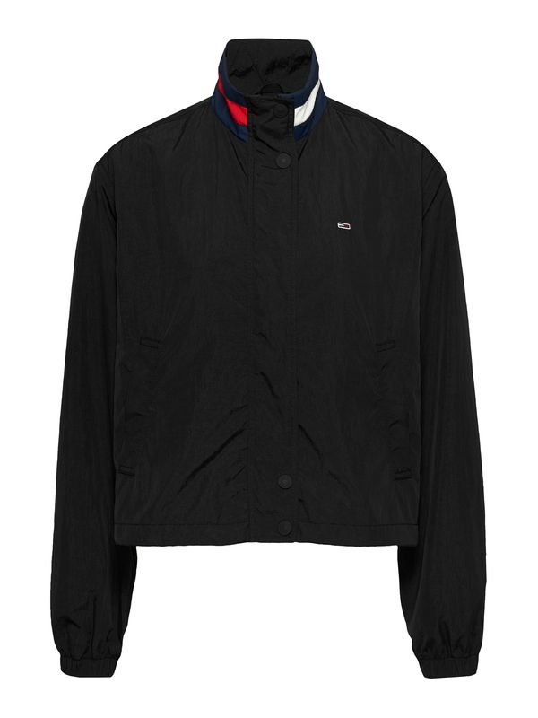 Tommy Jeans Tommy Jeans Prijelazna jakna 'ESSENTIAL'  crna