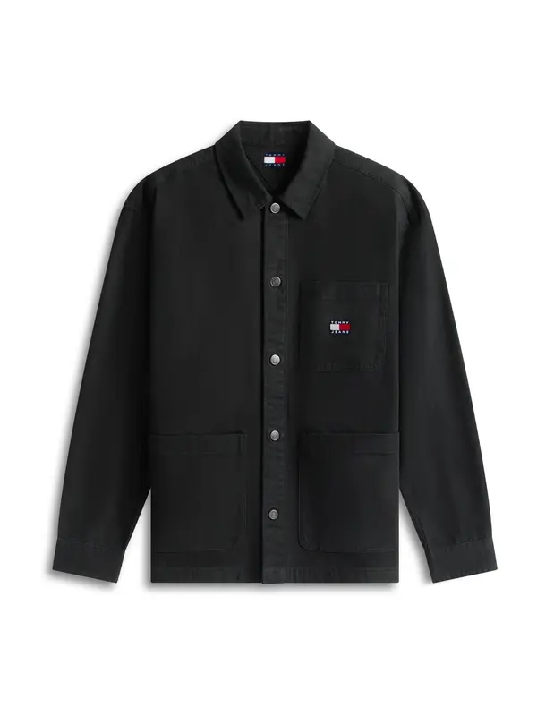 Tommy Jeans Tommy Jeans Prijelazna jakna 'ESSENTIAL'  crna