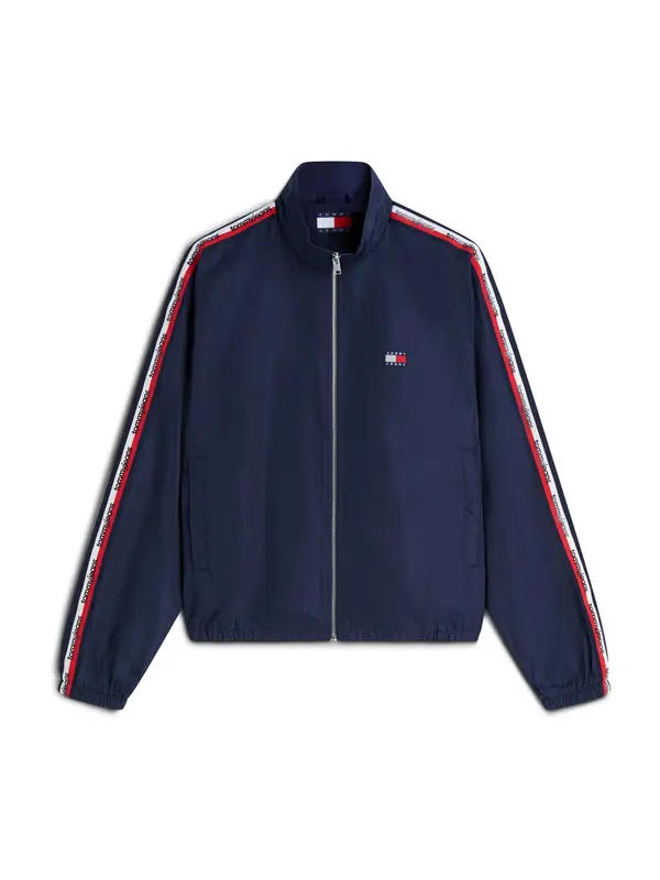 Tommy Jeans Tommy Jeans Prijelazna jakna 'ESSENTIAL'  mornarsko plava / crvena / bijela