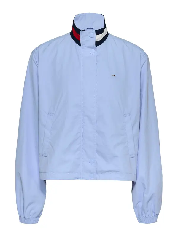 Tommy Jeans Tommy Jeans Prijelazna jakna 'Essential'  mornarsko plava / golublje plava / crvena / bijela