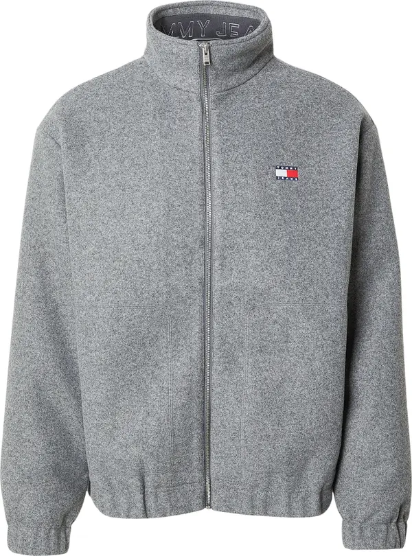 Tommy Jeans Tommy Jeans Prijelazna jakna 'ESSENTIAL'  mornarsko plava / siva melange / crvena / bijela