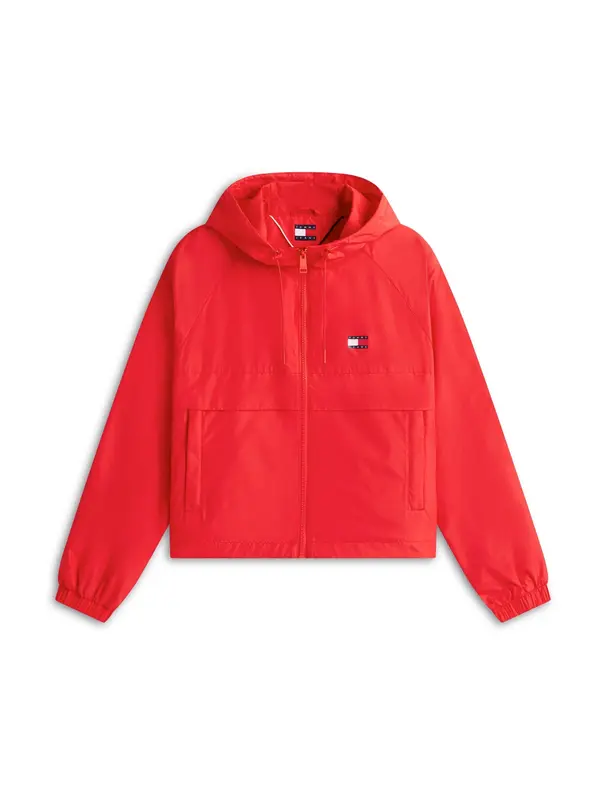Tommy Jeans Tommy Jeans Prijelazna jakna 'Essential'  morsko plava / crvena / bijela