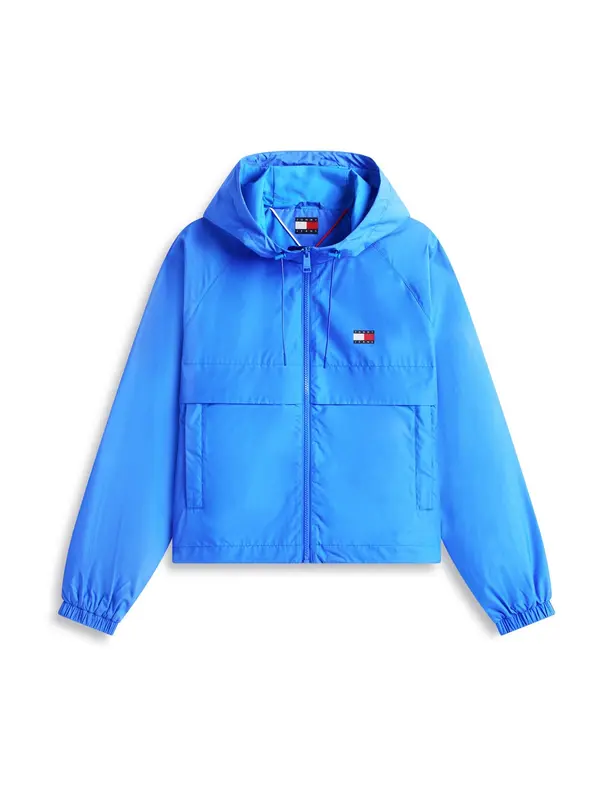 Tommy Jeans Tommy Jeans Prijelazna jakna 'Essential'  plava / mornarsko plava / crvena / bijela