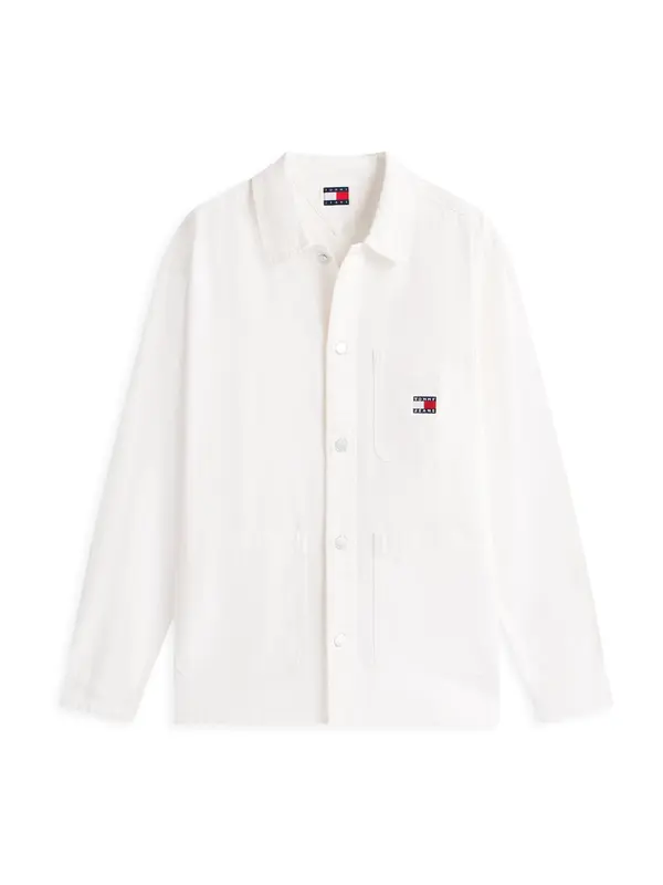 Tommy Jeans Tommy Jeans Prijelazna jakna 'ESSENTIAL'  tamno plava / crvena / bijela