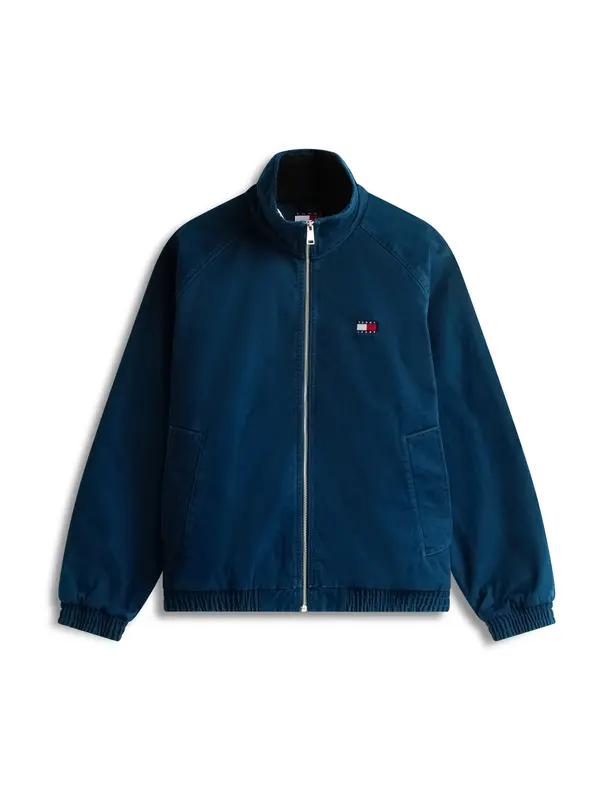 Tommy Jeans Tommy Jeans Prijelazna jakna 'ESSENTIAL'  tamno plava / svijetlo crvena / bijela