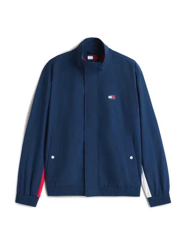 Tommy Jeans Tommy Jeans Prijelazna jakna 'HERITAGE'  mornarsko plava / crvena / bijela