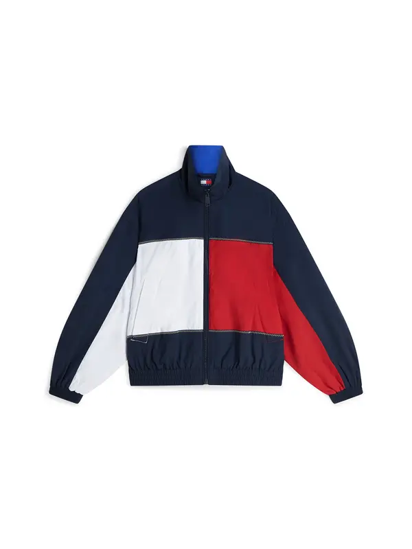 Tommy Jeans Tommy Jeans Prijelazna jakna  mornarsko plava / crvena / bijela