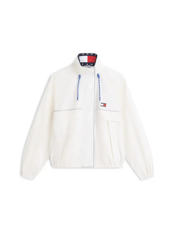 Tommy Jeans Tommy Jeans Prijelazna jakna  mornarsko plava / crvena / bijela