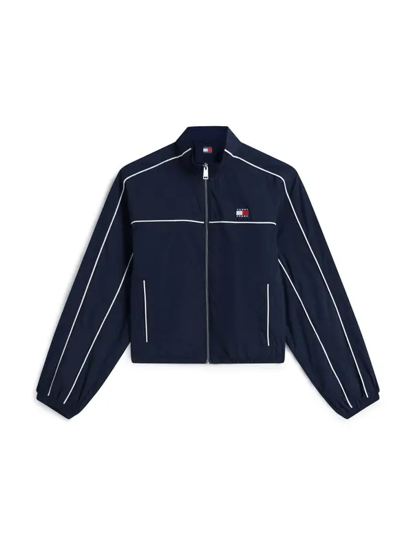 Tommy Jeans Tommy Jeans Prijelazna jakna  mornarsko plava / trešnja crvena / bijela