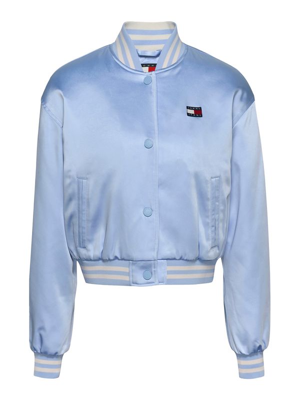 Tommy Jeans Tommy Jeans Prijelazna jakna  plava / bijela