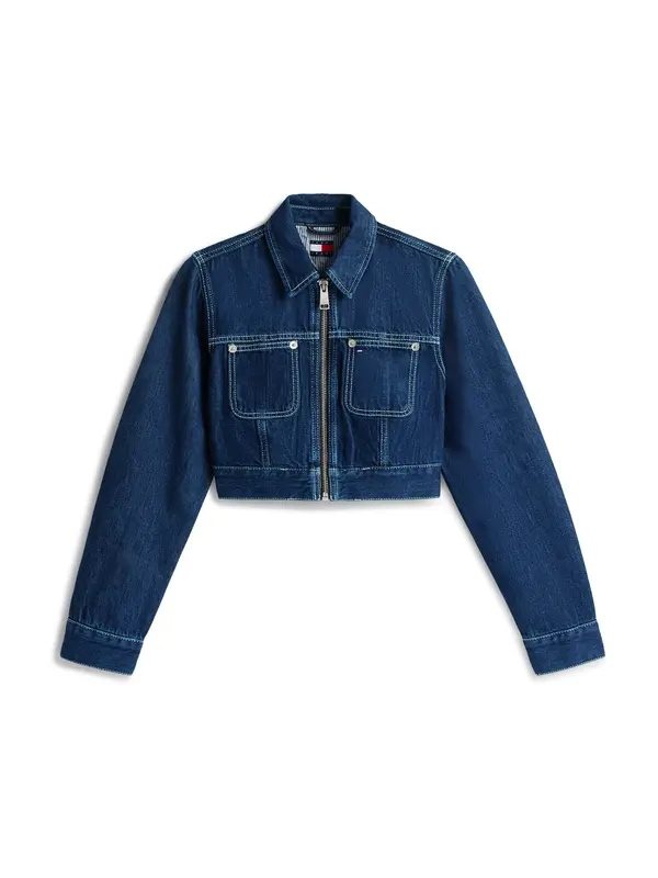 Tommy Jeans Tommy Jeans Prijelazna jakna  plavi traper
