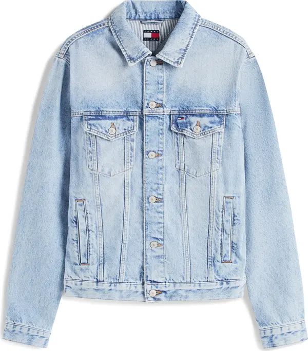 Tommy Jeans Tommy Jeans Prijelazna jakna 'RYAN'  morsko plava / plavi traper / crvena