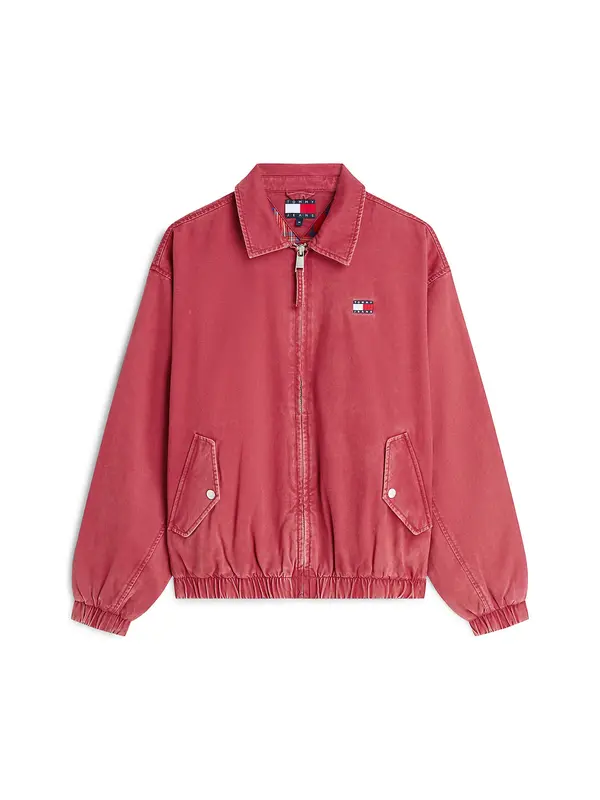Tommy Jeans Tommy Jeans Prijelazna jakna  svijetlocrvena