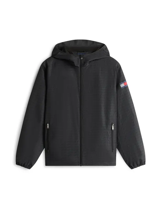 Tommy Jeans Tommy Jeans Prijelazna jakna  tamo siva / crna