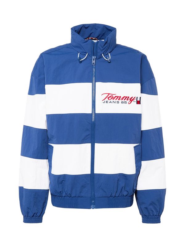 Tommy Jeans Tommy Jeans Prijelazna jakna 'Timeless'  plava / svijetlo crvena / bijela